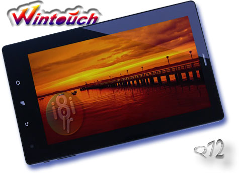 Wintouch Q72 Tablet PC-ارزانترين تبلت وين تاچ7 اينچي با بلوتوث و سيمكارت داخلي 2G-3G و امكان مكالمه تلفني صوتي تصويري با رايتل